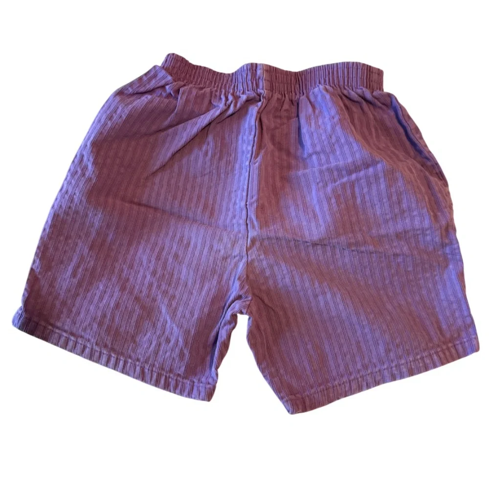 Vintage Children’s Peanuts Charlie Brown Goin Fishin Shorts Purple 6 Years